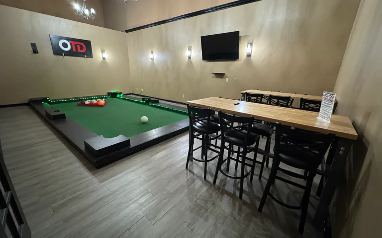 Footpool at On The Dunes Sports Bar