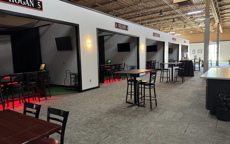 Golf Simulators at On The Dunes Sports Bar