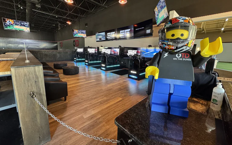 Racing Simulators at On The Dunes Sports Bar